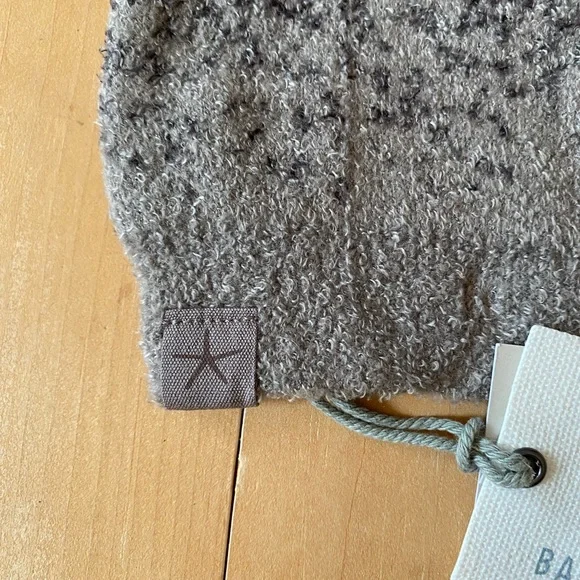 Barefoot Dreams CozyChic Lite Confetti Beanie Storm Gray Winter Hat NEW - Picture 3 of 5